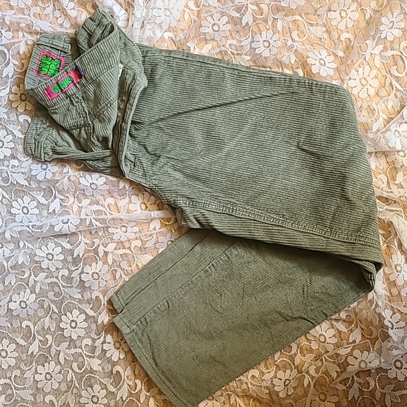 Empyre courduroy size 0 womens green - Picture 2 of 9